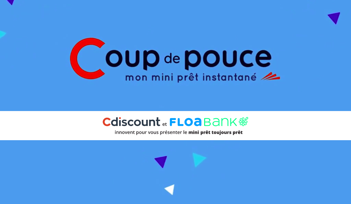 Credit0fr's tweet card. COUP de POUCE le mini prêt jusqu'à 2500 euros. Accord immédiat pour une demande de crédit Cdiscount en ligne sur moncoupdepouce.com
