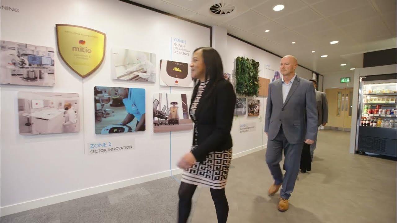 johnboymcs's tweet card. Mitie Cleaning & Hygiene Centre of Excellence