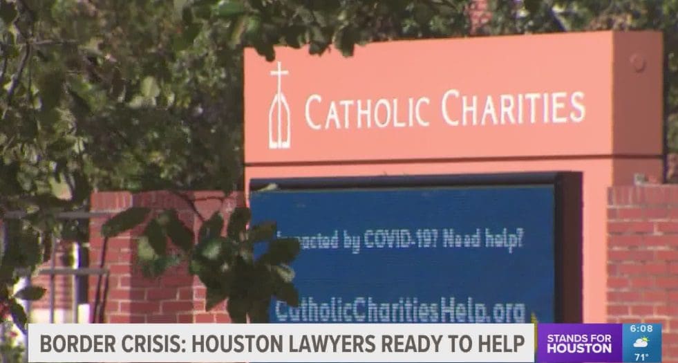 gatewaypundit's tweet card. During the invasion of legal and illegal immigrants into the US during the Biden years, Catholic Charities made millions. This was rationalized as a good thing, while the downside was never conside...