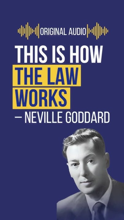 loadotorg's tweet card. This Is How The Law Works – Neville Goddard #manifestation