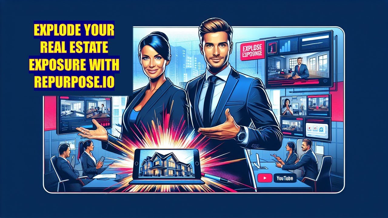 techtips4agents's tweet card. Explode Your Real Estate Exposure with Repurpose IO!