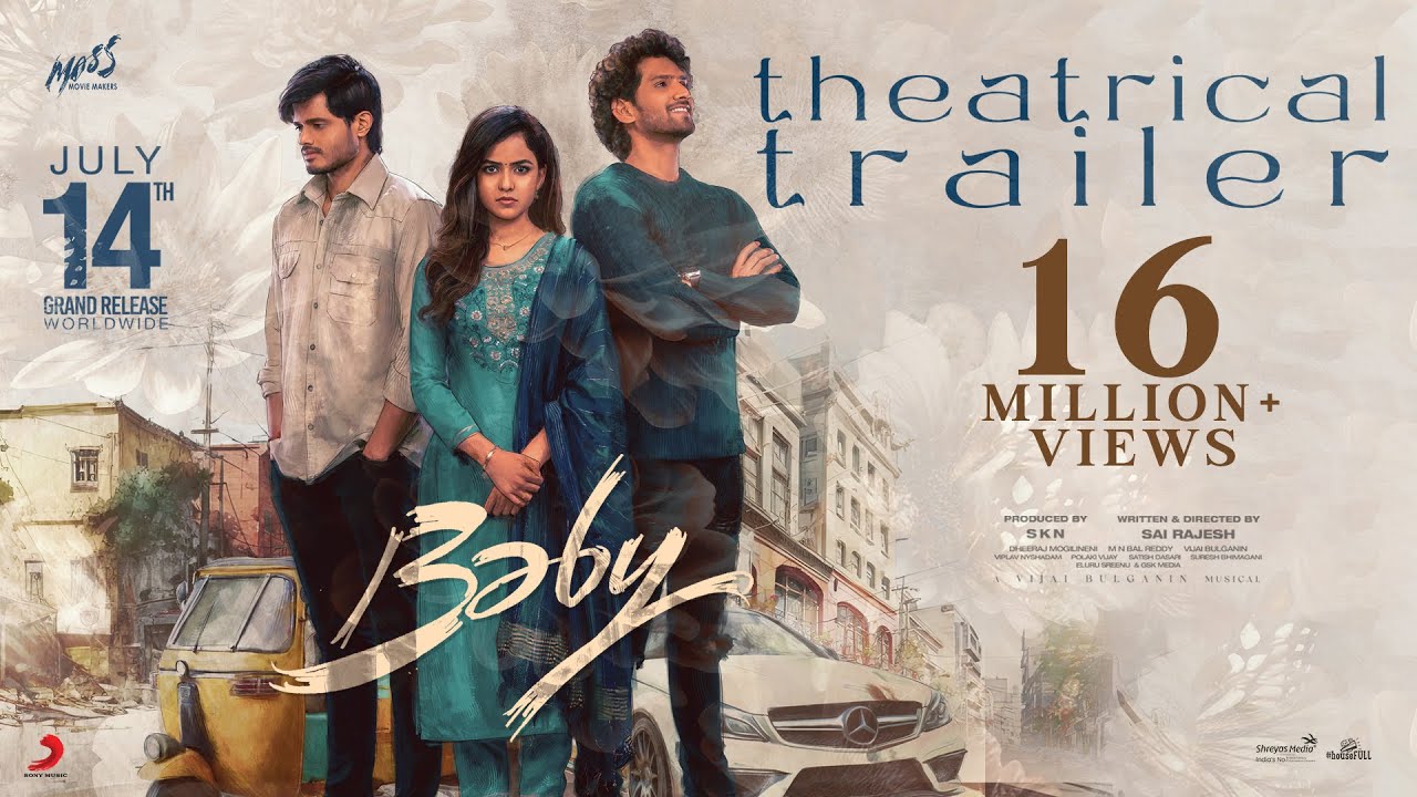 TheDeverakonda's tweet card. Baby Theatrical Trailer | Anand Deverakonda, Vaishnavi Chaitanya,...