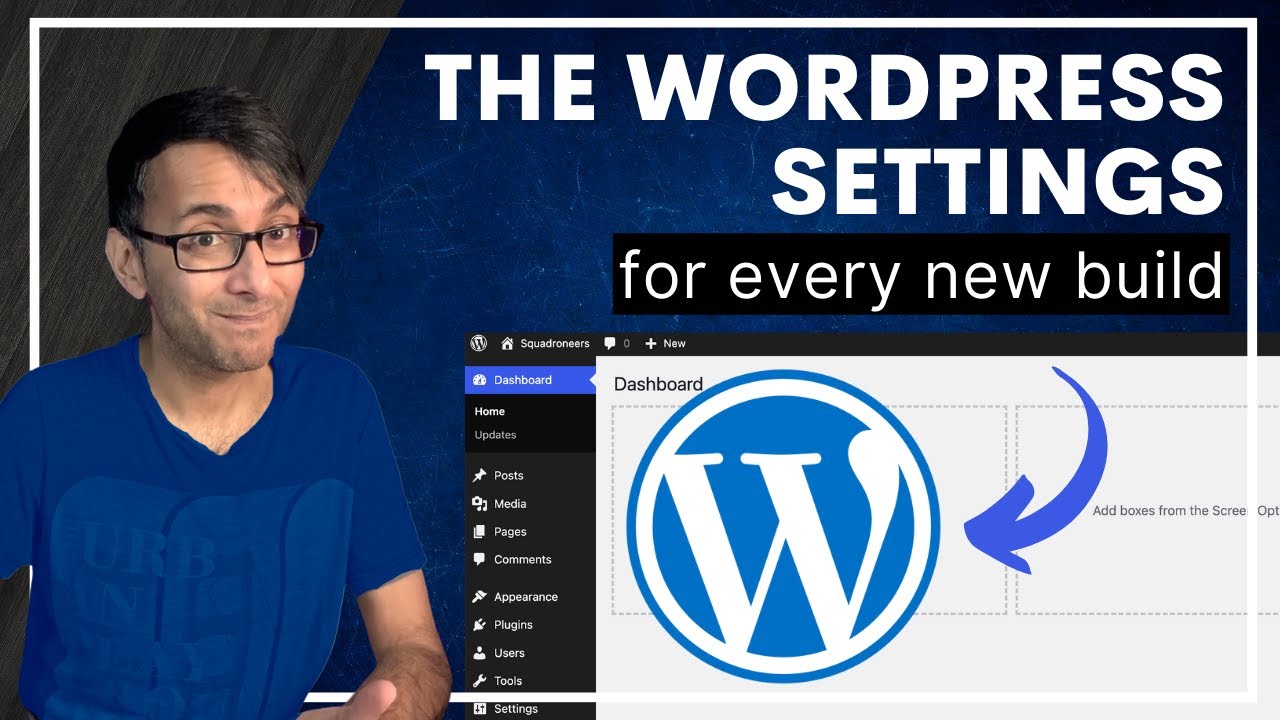 ImranWebsites's tweet card. Basic Wordpress Settings - 2023 #wordpress New Installation