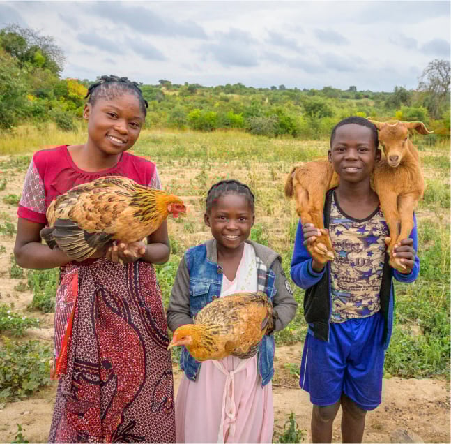 helpcharters's tweet card. Help hope flourish this Christmas by giving gifts that grow in impact and last past the holidays.