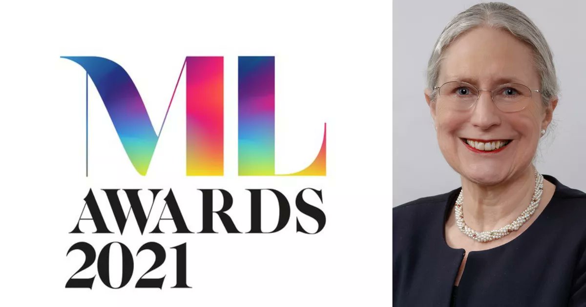 law_uom's tweet card. Katharine Mellor won the prestigious Lifetime Achievement award