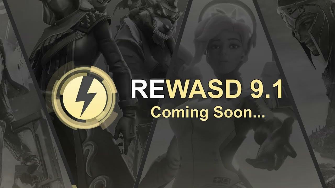 reWASDmapper's tweet card. reWASD 9.1 Teaser Trailer
