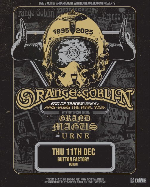 McGigMusic's tweet card. Back in January, UK heavy metal veterans Orange Goblin announced that 2025 would mark their final year, capping an extraordinary 30-year journey that has seen them evolve from backroom bar rockers to...
