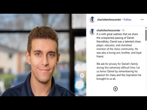 ChessProblem's tweet card. The World Lost a Great Man Today