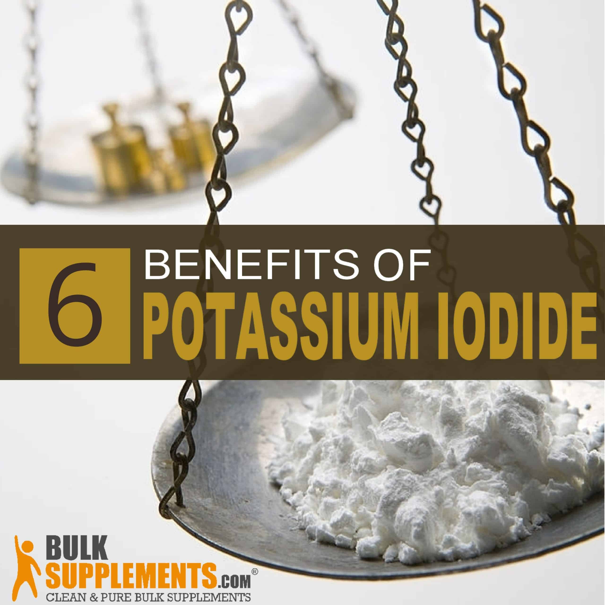 ScienceConnect2's tweet card. Potassium iodide is a chemical compound, medication, and dietary supplement. Potassium iodide is used to treat overactive thyroid.