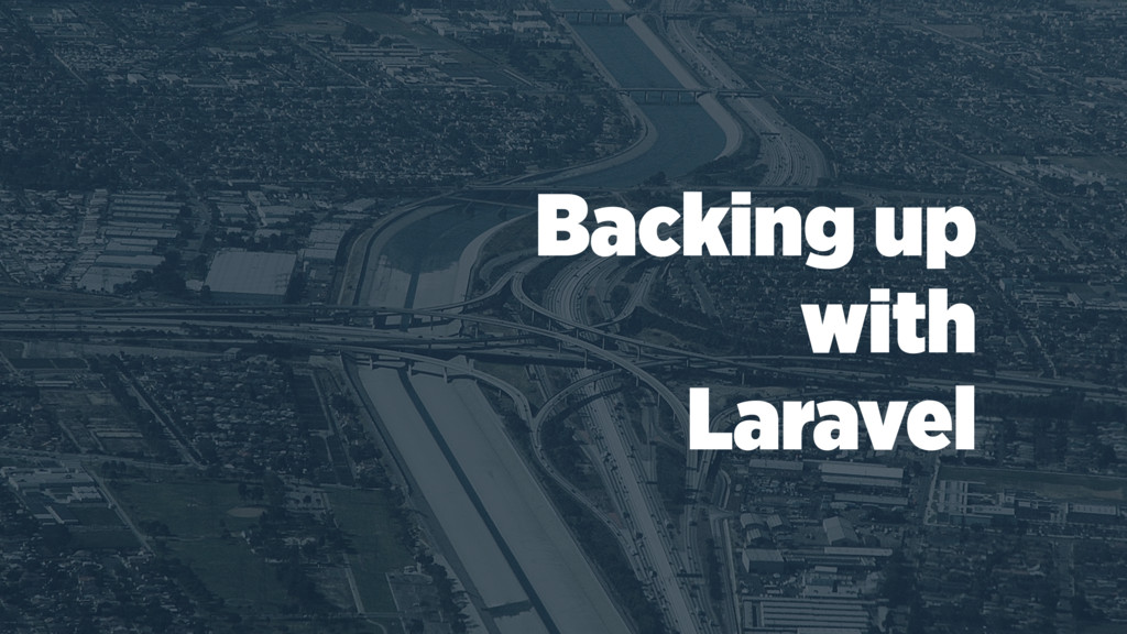 freekmurze's tweet card. Backing up with Laravel (unicorn)