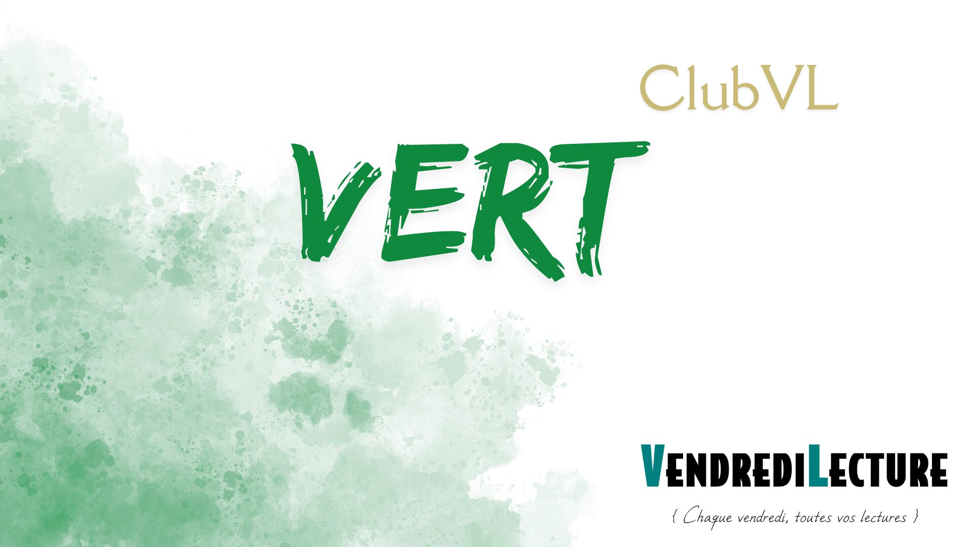 VendrediLecture's tweet card. Bonjour,  Pour ce mois de mai, nous allons nous intéresser à la couleur verte ! Rien de mieux qu'un peu de couleur pour vider sa PAL. Que lire en rapport