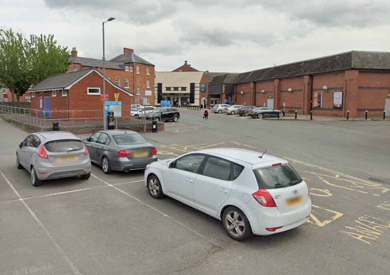 MagistratesBlog's tweet card. James Thomas Morris, 24, was spotted sitting in the driver's seat of a Nissan Navarra in Berriew Street car park in Welshpool just after…