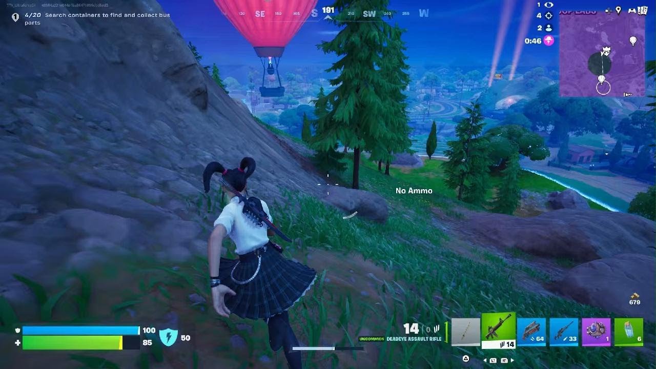 Ultraforce24's tweet card. Fortnite