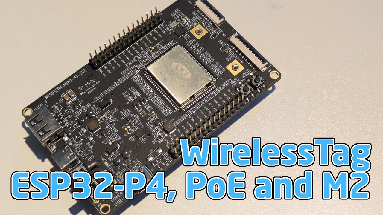tamhanna's tweet card. Wireless-Tag ESP32-P4-MINI - ESP32-P4 with LTE, M2 and Power over...