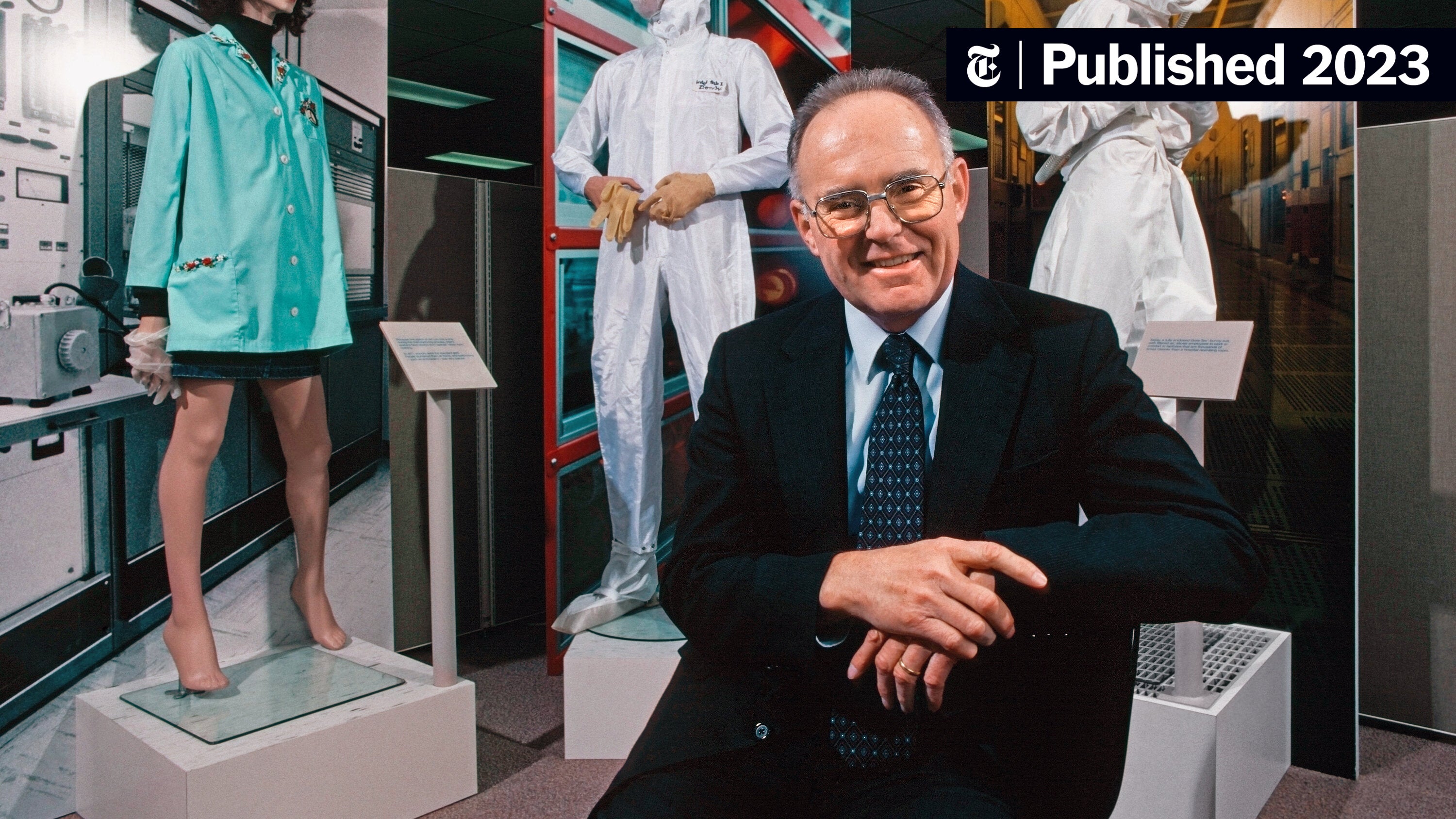 guiadopc's tweet card. His prediction in the 1960s about rapid advances in computer chip technology charted a course for the age of high tech.