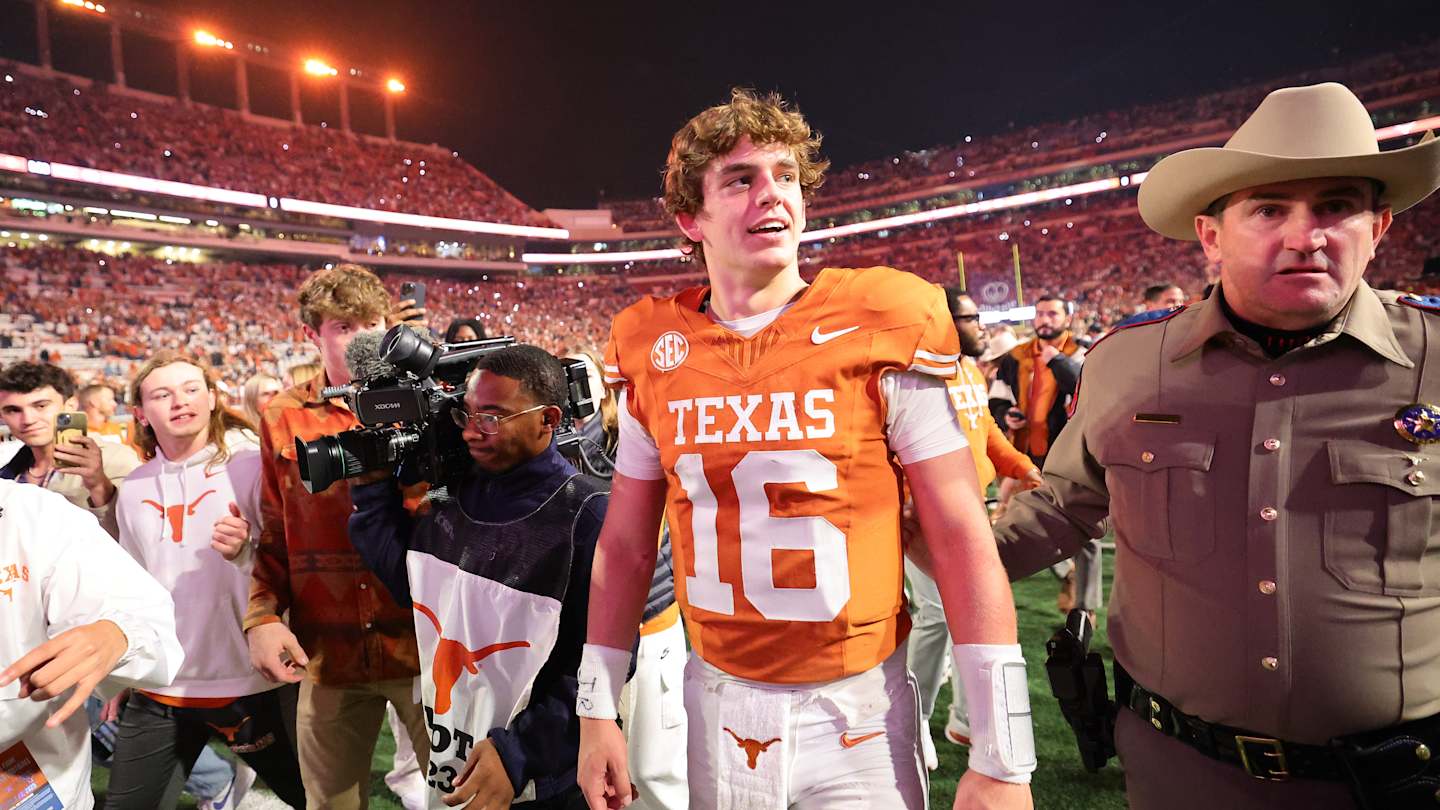 HookemHeadlines's tweet card. After the exciting upset over Texas A&M on Friday, the AP voters have decided to move the Longhorns up to No.14 in the recent poll update. Despite only moving u