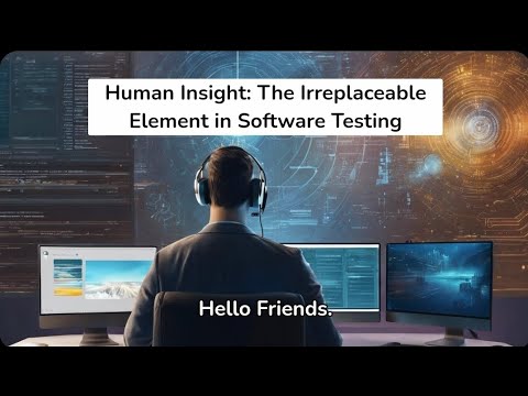 testingconcepts's tweet card. Human Insight: The Irreplaceable Element in Software Testing