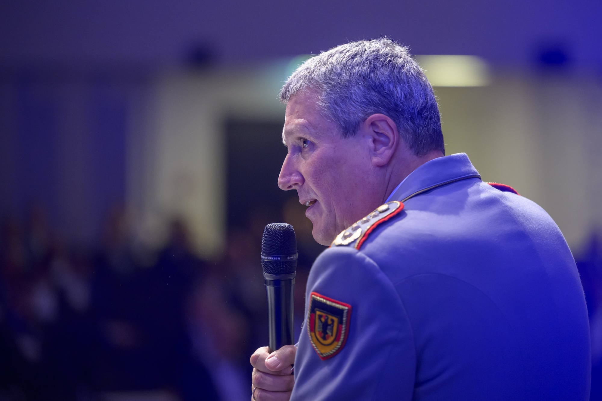 cpmDEFENCENTWRK's tweet card. NATO-General Markus Laubenthal machte heute in Koblenz klar: Russland bleibt eine Bedrohung – unabhängig von einem Fireden in der Ukraine.