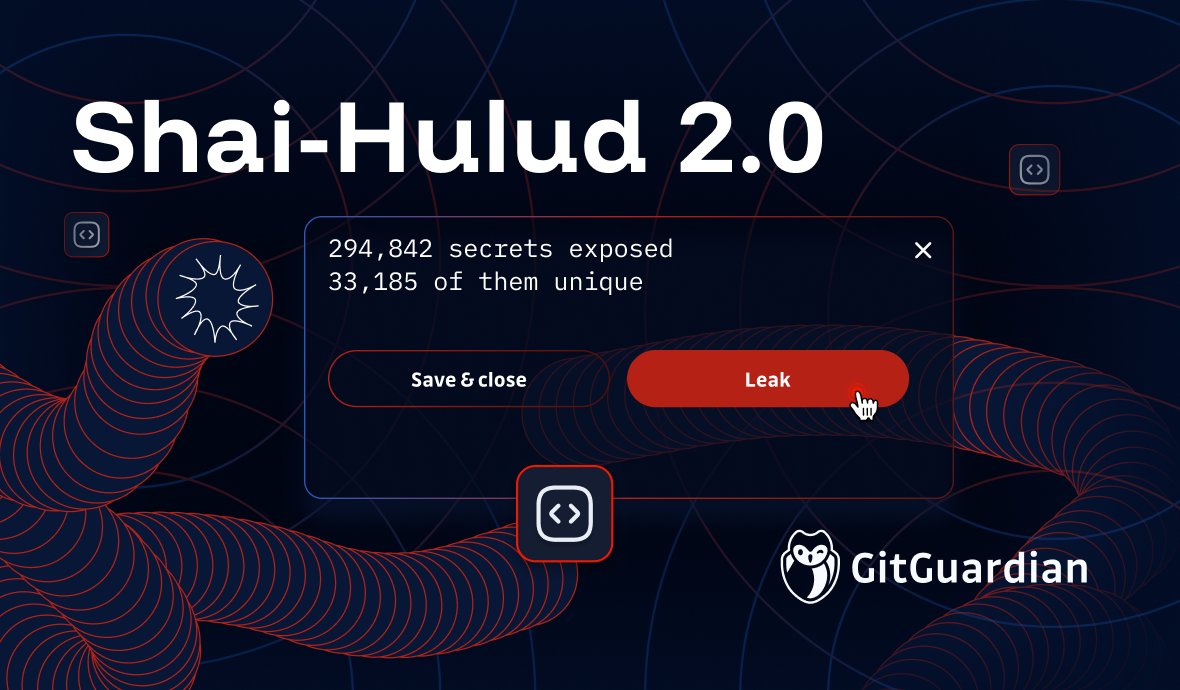 _r_netsec's tweet card. On November 24, a new wave of the Shai-Hulud supply chain attack emerged. The threat actors exfiltrate stolen credentials directly to GitHub repositories created with compromised tokens.
