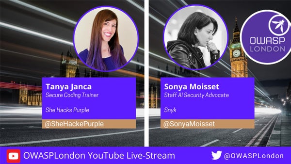 OWASPLondon's tweet card. **This event is kindly hosted by Tessl.** **Raffle prizes are kindly sponsored by Semgrep and Root.** **There is limited seating available for in-person attendees. Regist