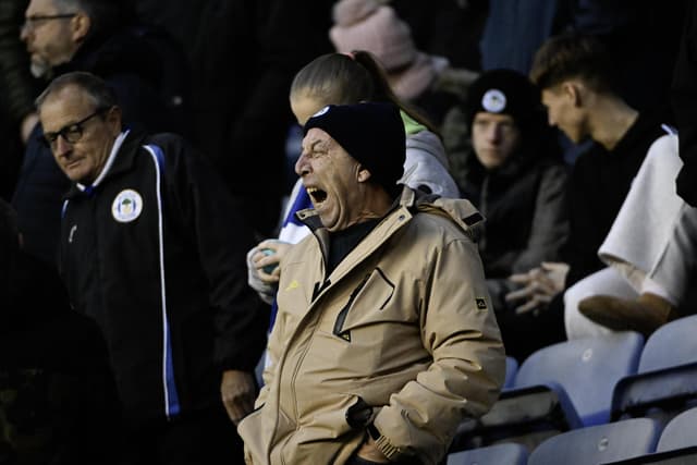 PKendrickWIG's tweet card. Our man Bernard Platt was in and among the crowd at the Brick Community Stadium as Wigan Athletic drew 0-0 against Stevenage in League One action.