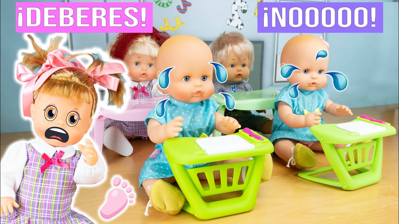 carlosjoseledo's tweet card. NOA y NOE: 5 excusas para NO HACER LOS DEBERES 🙈 La bebé SARA dice...