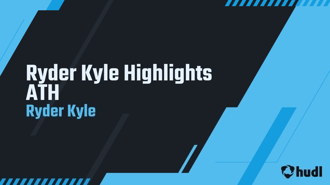 ryderkyle2's tweet card. Ryder Kyle Highlights ATH