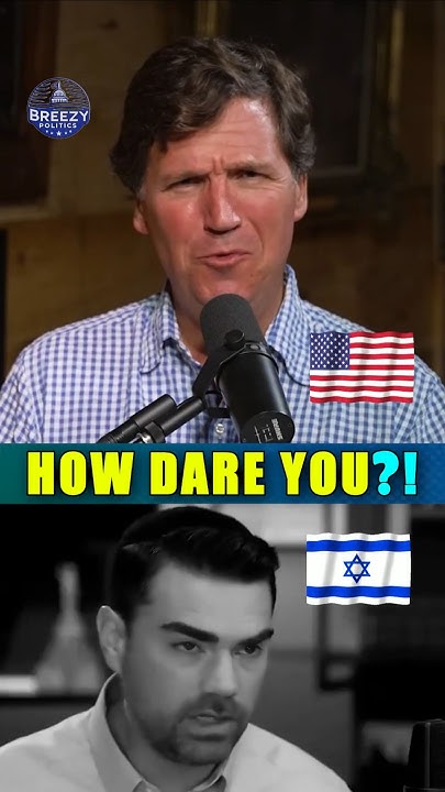 GOVTisCORRUPT's tweet card. Tucker Dunks on Shapiro‼️🔥🔥 #usa #israel #palestine #politics...