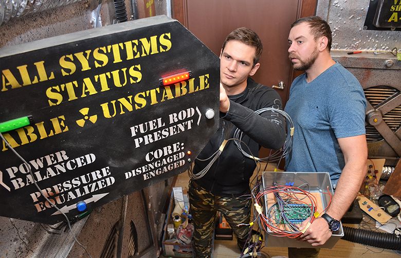 EscapeSource's tweet card. Teams of friends, family or co-workers are locked in a themed room and must work together to solve a variety of puzzles in order to escape.