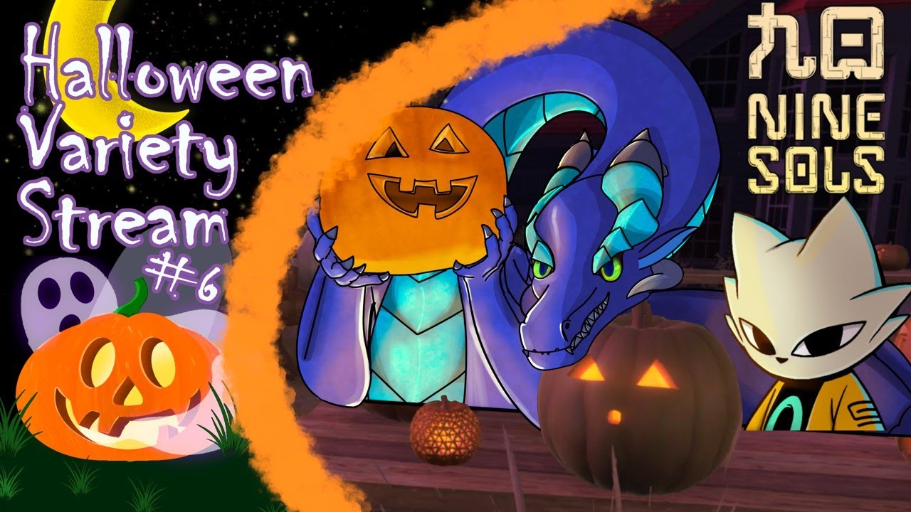 Dragon_Library2's tweet card. Nine Lives, Nine Sols! - Halloween Variety Month - Week 3 - Dragon's...