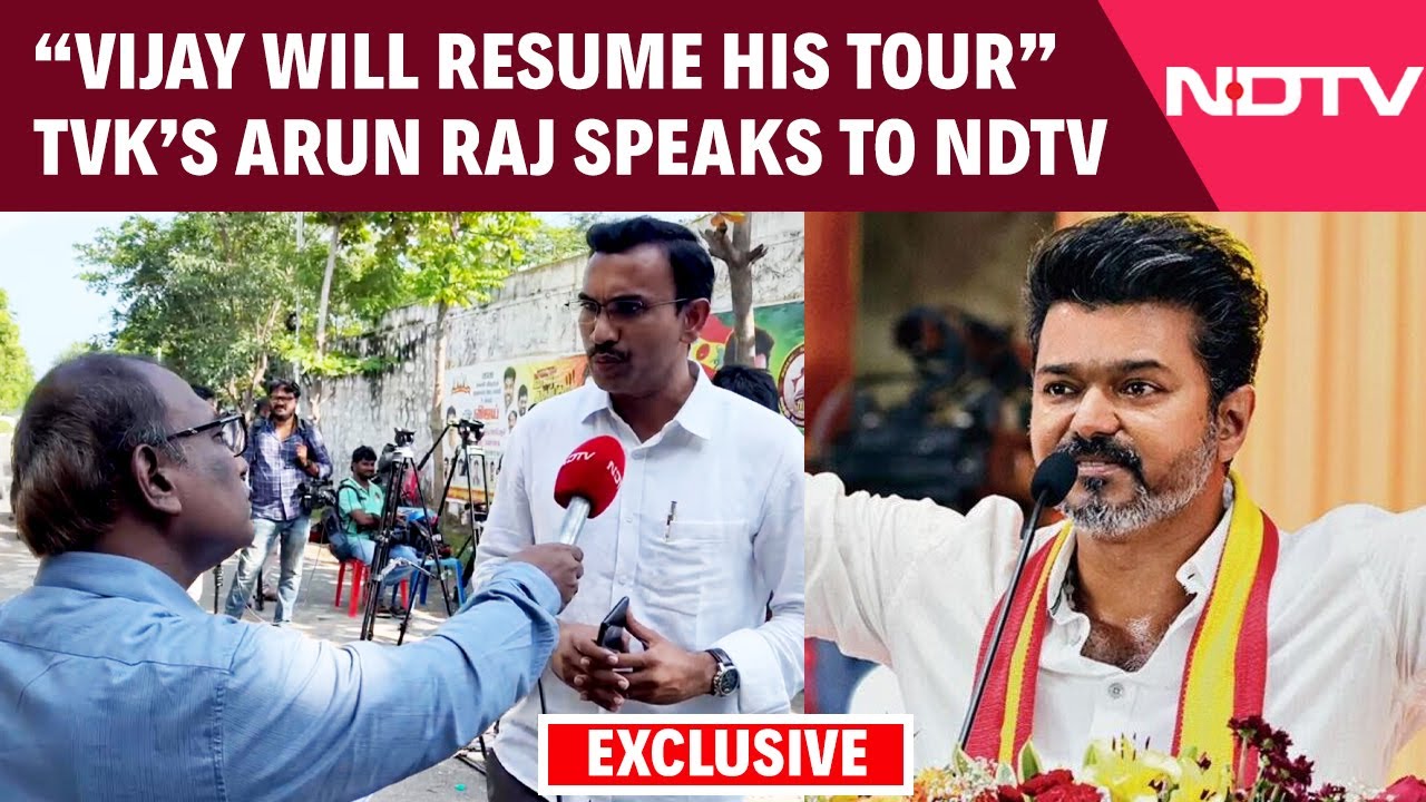 jsamdaniel's tweet card. TVK Interview | "Vijay Will Resume His Tour — Support Has Only Grown...