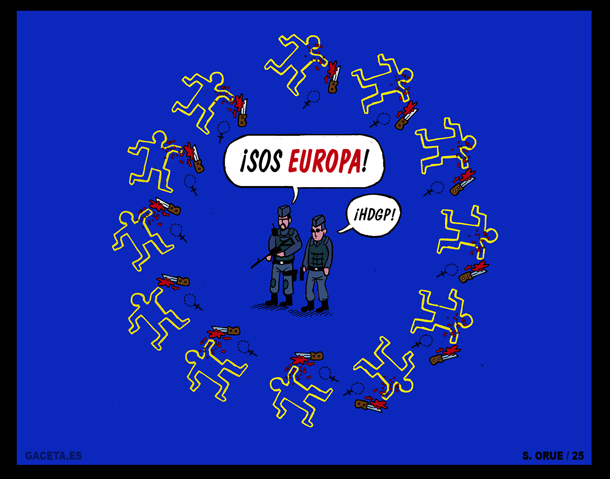 larena_carlos's tweet card. El yihadismo prepara una nueva ofensiva contra los cristianos en Europa - LA GACETA