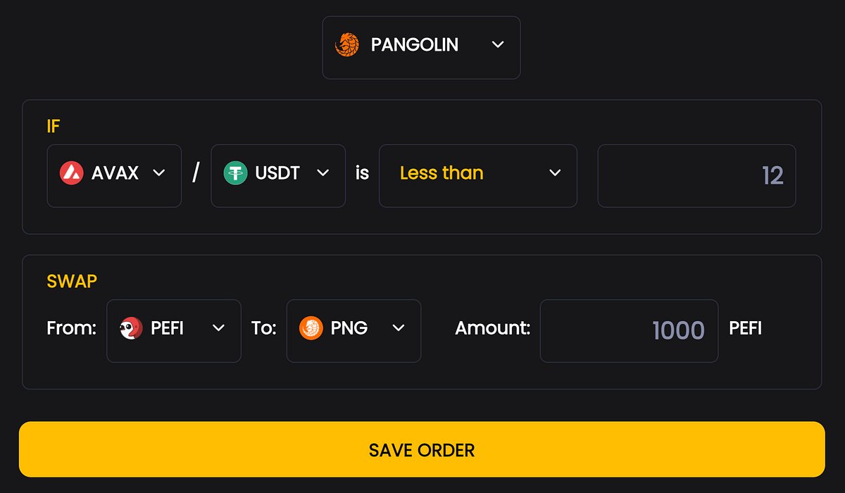 Avalanche_Space's tweet card. Algorder is a decentralized OMS (Order Management System) build on Avalanche. Users are able to save orders with algorithmic conditions…
