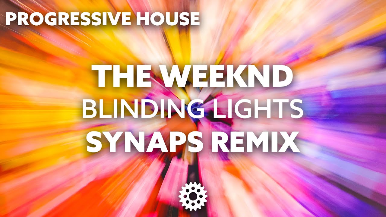 EDM_Machine's tweet card. The Weeknd - Blinding Lights (Synaps Remix)