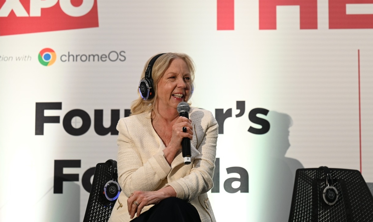 ChanceryProject's tweet card. Deborah Meaden emphasised the importance of being a green business, net zero goals and greenwashing at the SME XPO in London.