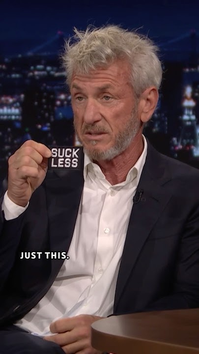 356cargirl's tweet card. #SeanPenn has a message for the #FCC. #FallonTonight