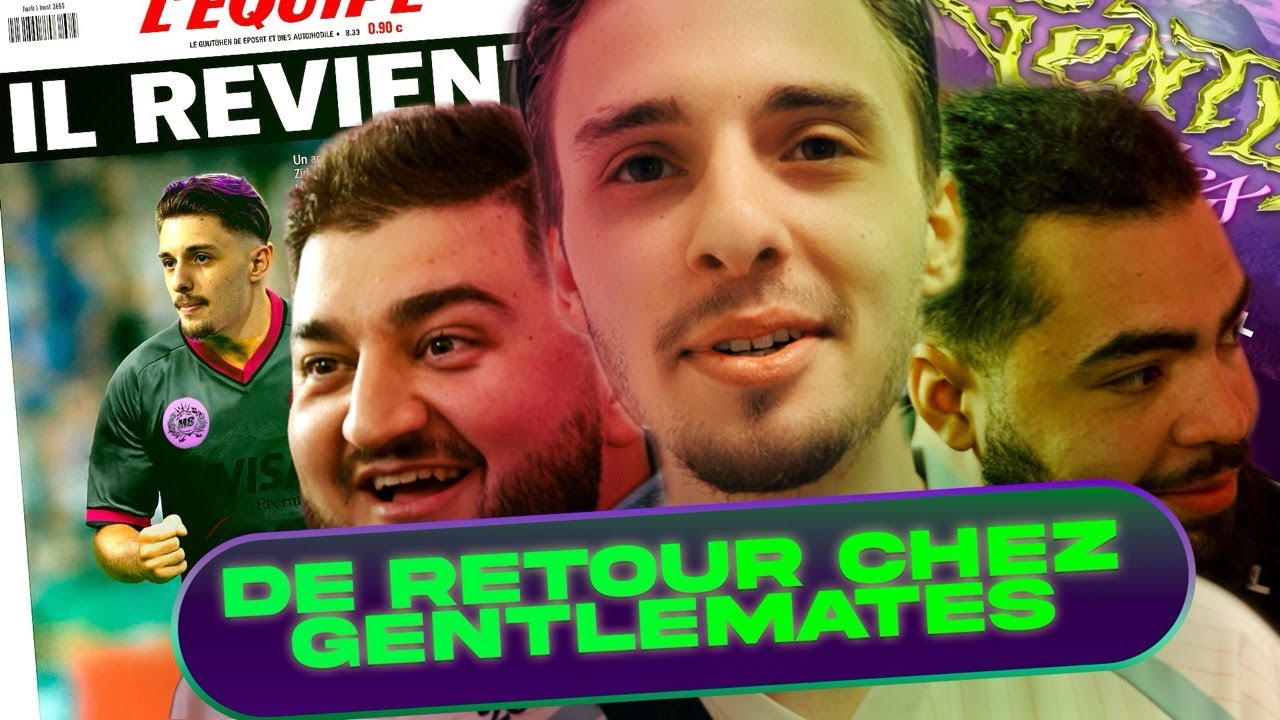 logaNN_CSGO's tweet card. AU CAST DE GENTLE MATES UNE JOURNÉE (ft. Beyaz, Yayax)