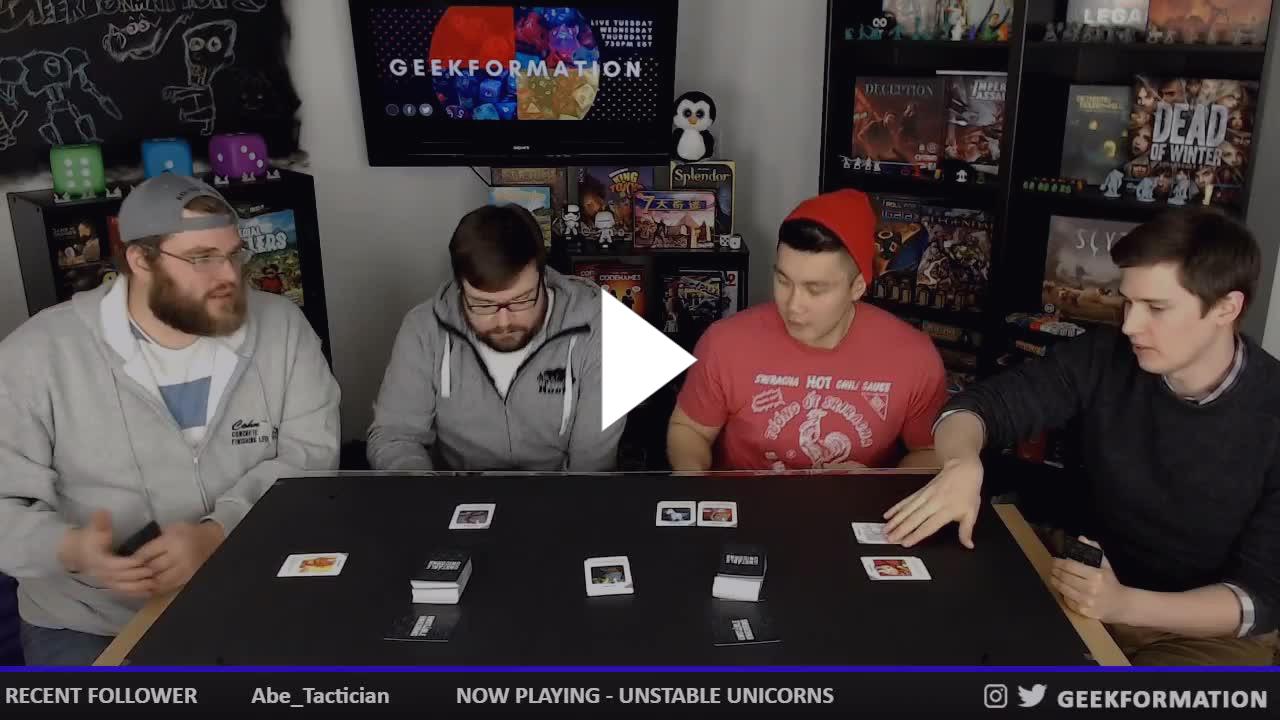 geekformation's tweet card. GeekFormation - Does that do anything fun? - Unstable Unicorns