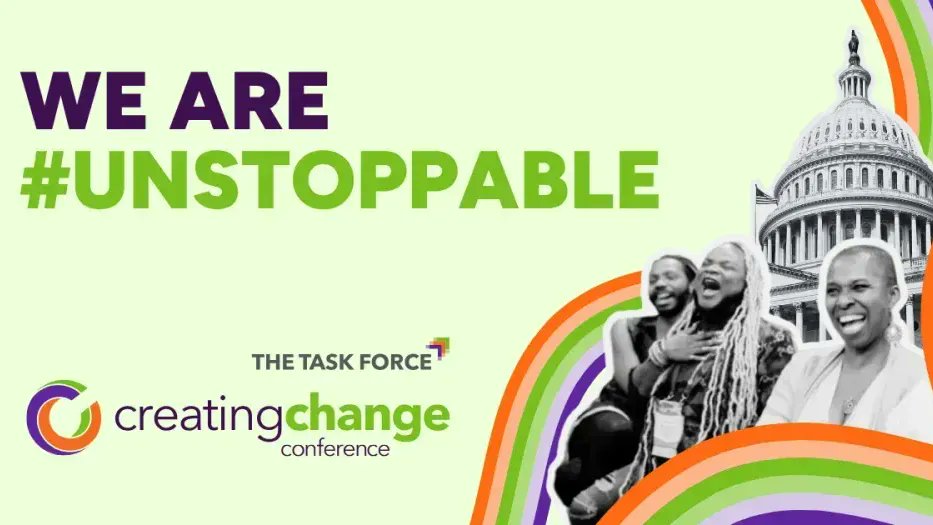 EdgeMediaNet's tweet card. This coming January 21-26, 2026, the National LGBTQ Task Force will hold its 38th Creating Change in Washington D.C. with thousands attending the premiere community gathering at a historically...