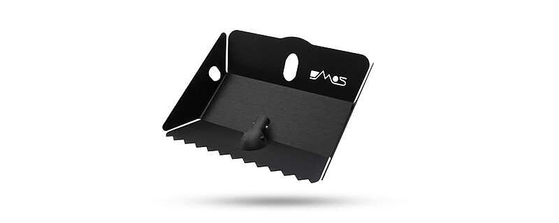 DMOSCollective's tweet card. Matthew S.: I bought this to swap out a first gen, thinner DMOS shovel. Mates to the handle seamlessly and lives in the truck. Moves snow, mud, and muck!