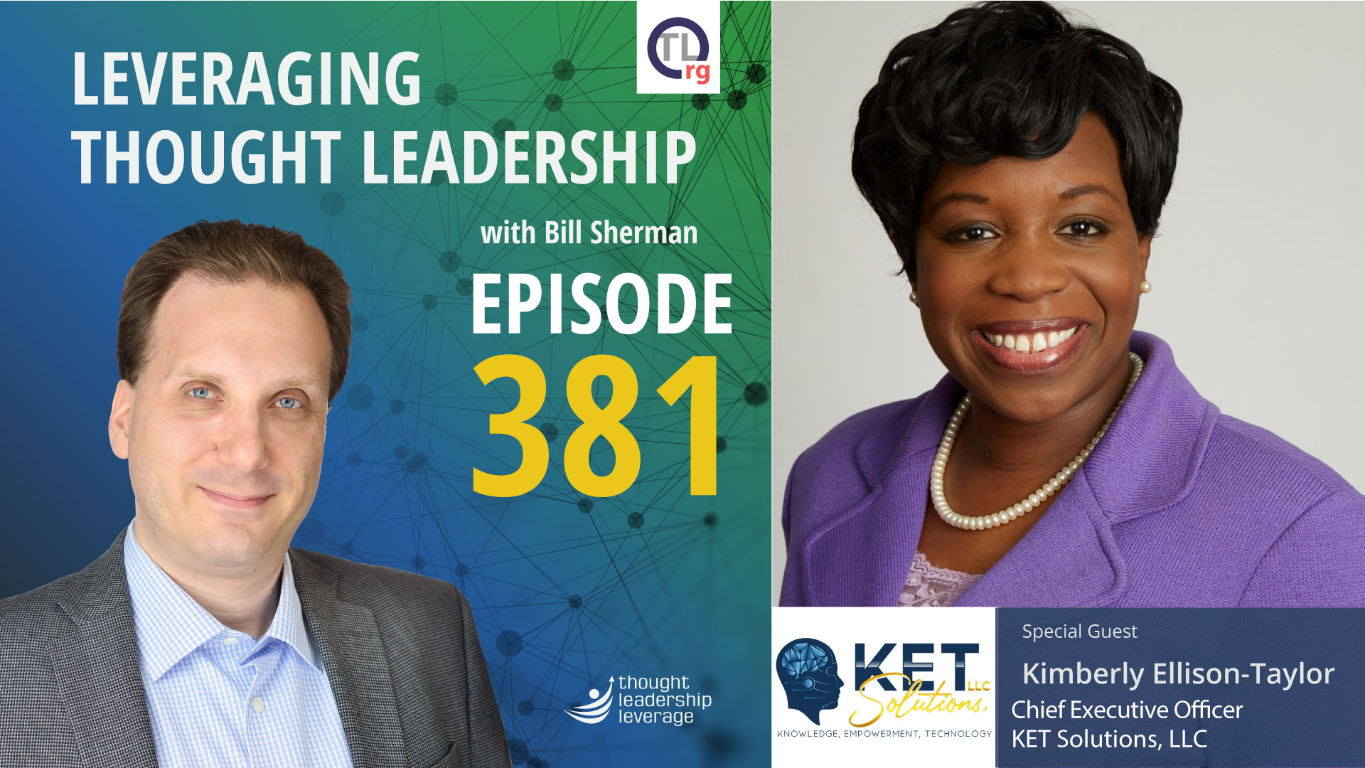 PeterWinick's tweet card. An interview with Kimberly Ellison-Taylor about developing organizational thought leadership and proving its worth to the highest levels.