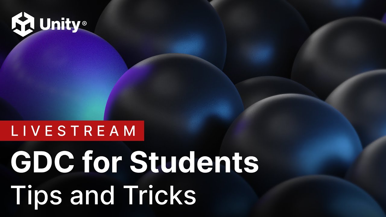 unitygames's tweet card. GDC for Students | Tips and Tricks!