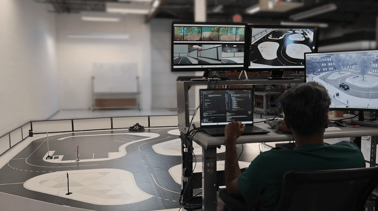 amtekcompany's tweet card. QCar 2 and QDrone 2: turnkey research platforms for autonomous vehicles and drones, built to fast-track experiments and advance academic research.