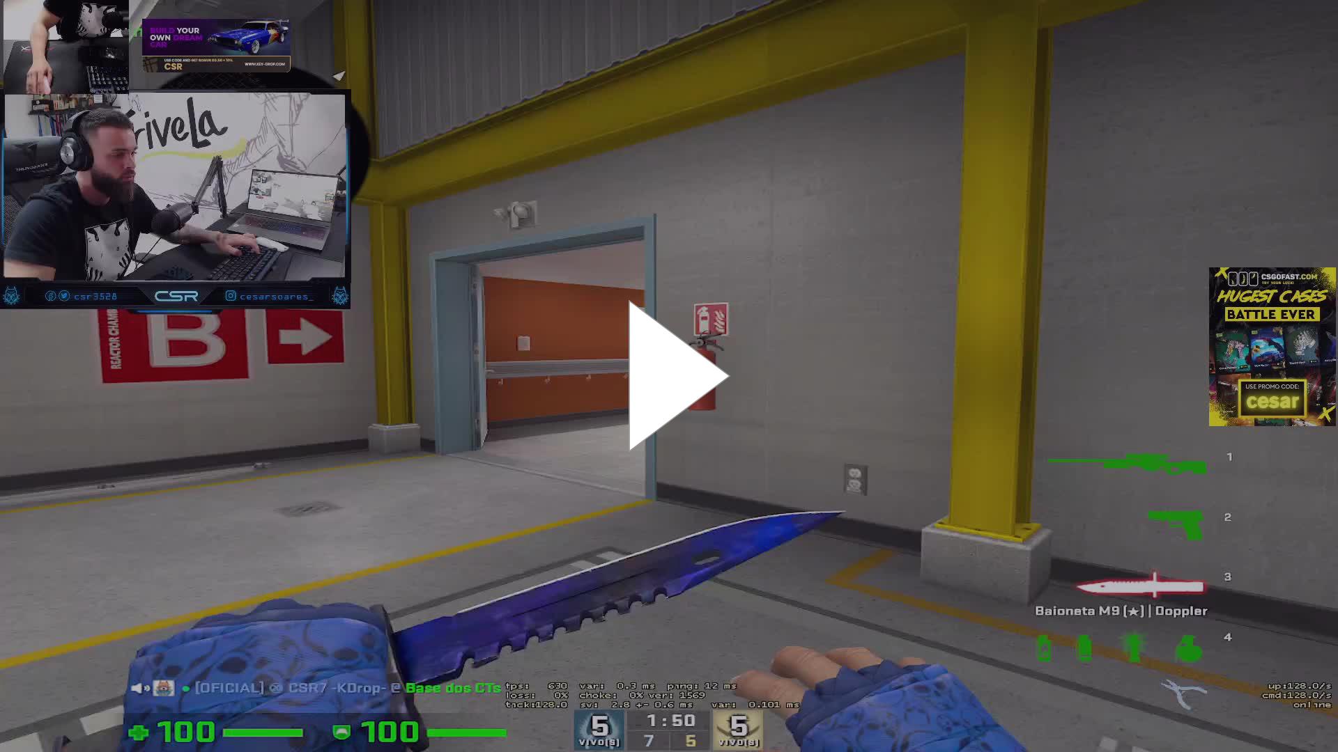 decocs2's tweet card. CSRfps - pegando csr na faquinha