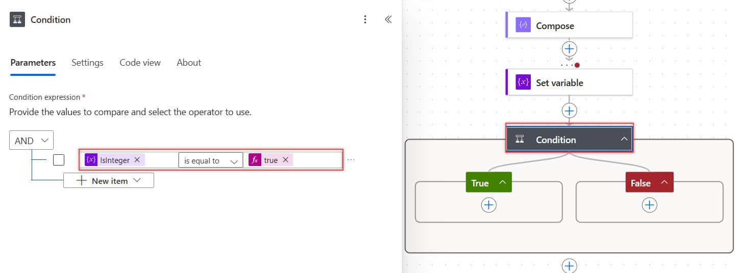 LearnOffice365's tweet card. Learn how to check if an input string is an integer using Power Automate. Step-by-step guide with expressions to validate numeric input in your flows.