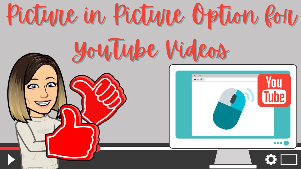 MongelliMegan's tweet card. Picture in Picture Videos with YouTube