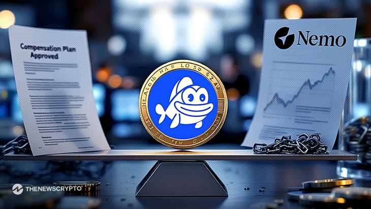 The_NewsCrypto's tweet card. Nemo Protocol introduces NEOM token to compensate users for $2.4M hack losses with a transparent recovery plan.