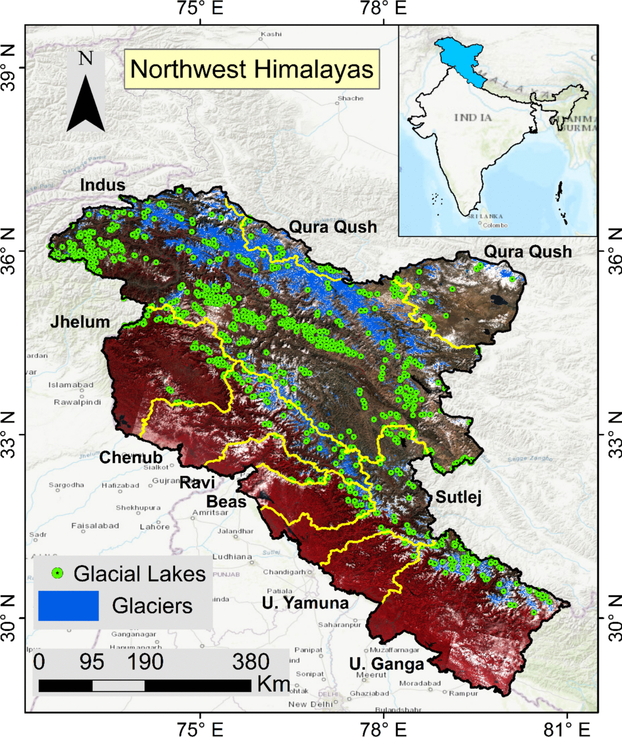 anupthinks's tweet card. Environmental Science and Pollution Research - Glacier retreat has become a major concern in recent decades, which is contributing to the formation and expansion of glacial lakes. These lakes are...
