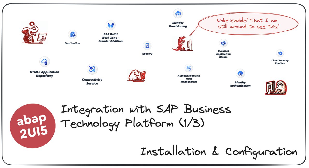 abap2UI5's tweet card. In this blog series, we will connect an ABAP Backend system with SAP BTP and call abap2UI5 apps via SAP Build WorkZone and SAP Mobile Start. To achieve this, we will set up a BTP Account and install...