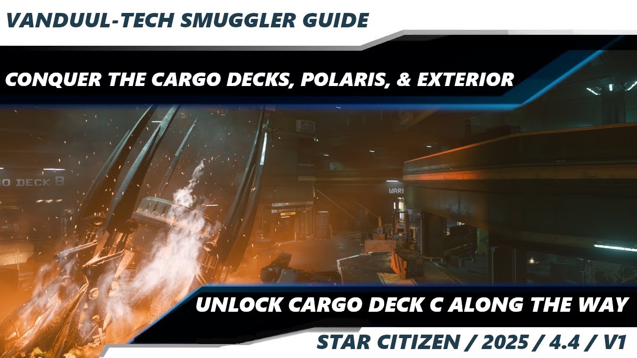 QuattroBaje3na's tweet card. Star Citizen 4.4 | Vanduul-Tech Smugglers Mission Guide | Unlock the...